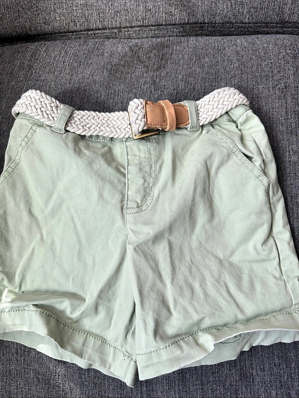 Girls' Green Shorts Size 3-4 yrs